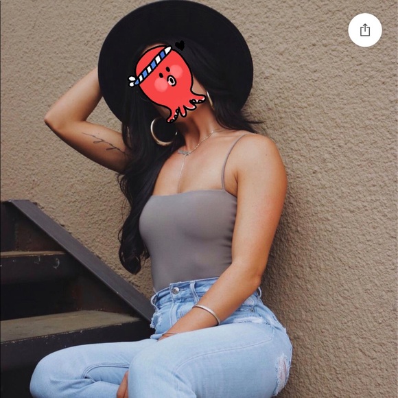 Black fedora panama hat with buckle - Picture 7 of 8